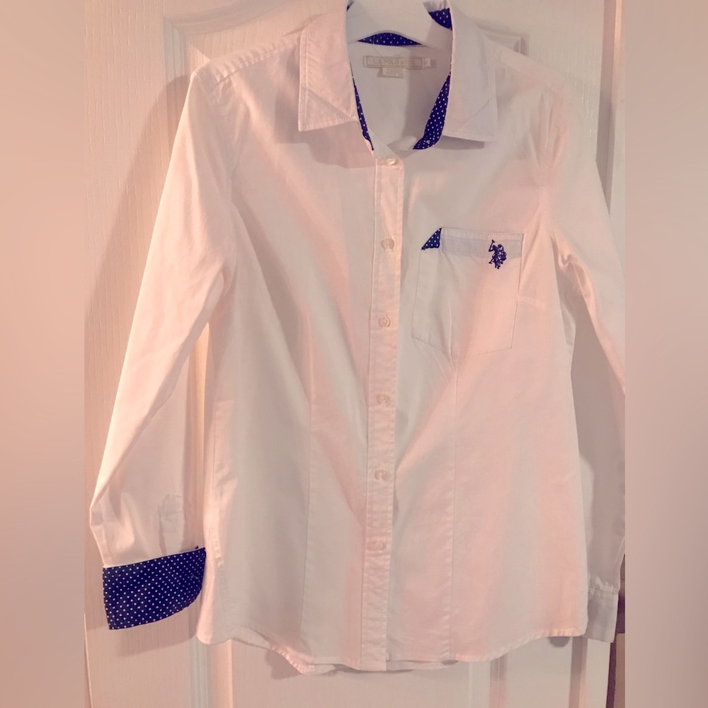 U.S. Polo White blouse